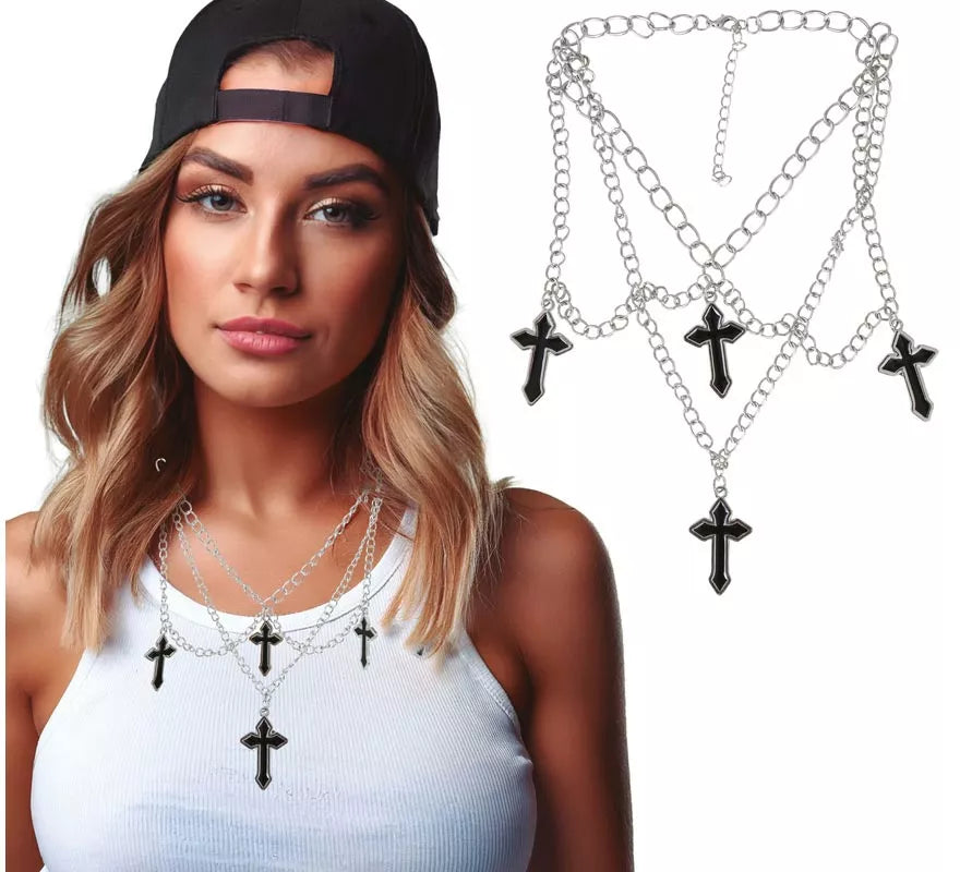 Translation missing: it.Collar de 4 Cruces Gótico
