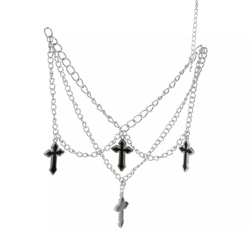 Translation missing: it.Collar de 4 Cruces Gótico