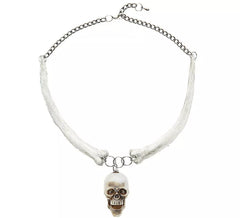 Collana Teschio e Ossa