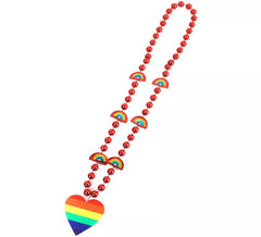 Collana cuore arcobaleno