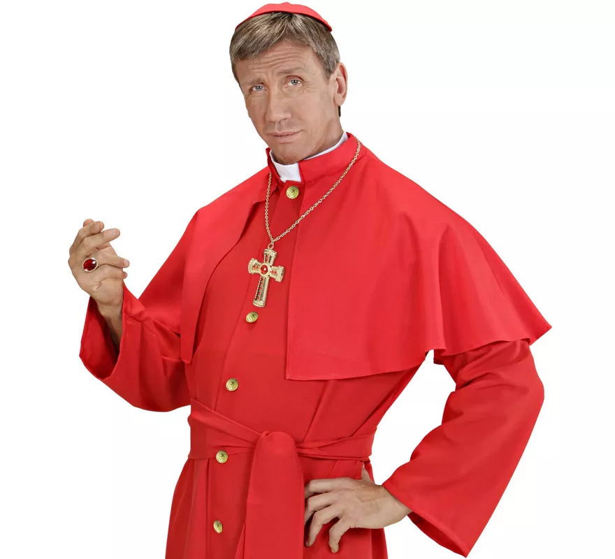 Translation missing: es.Collar de Cruz Dorada con Bisutería incrustada
