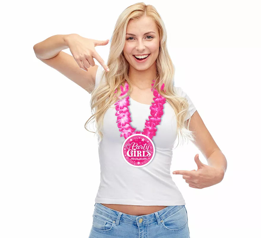 Translation missing: it.Collar de Flores rosa Party Girls