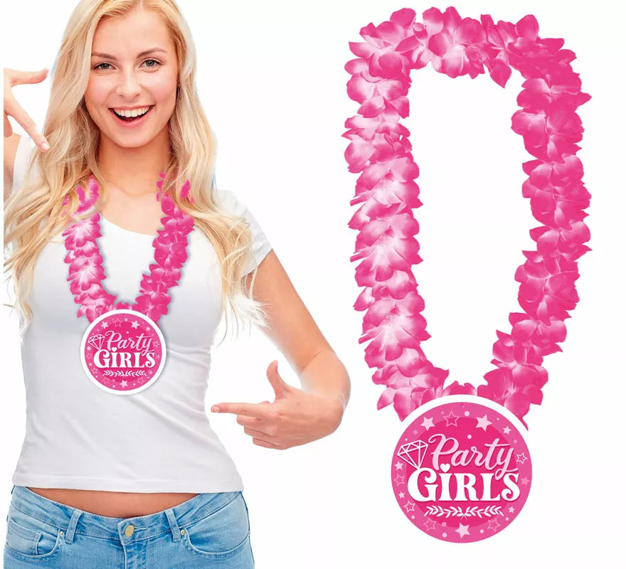 Translation missing: it.Collar de Flores rosa Party Girls