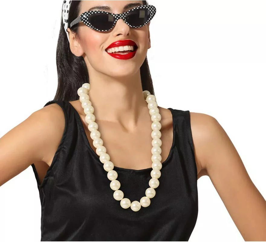 Translation missing: it.Collar de imitación de Perlas de Diva de Cine