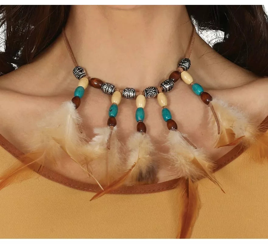 Translation missing: it.Collar de India con Plumas