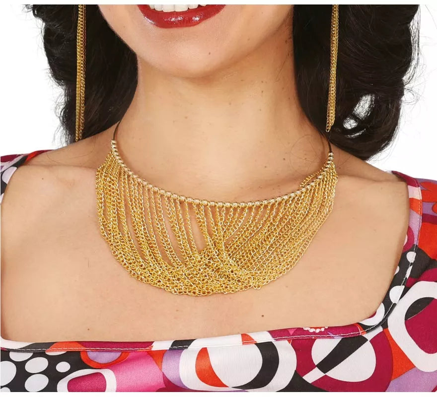Translation missing: it.Collar de los años 70 metálico