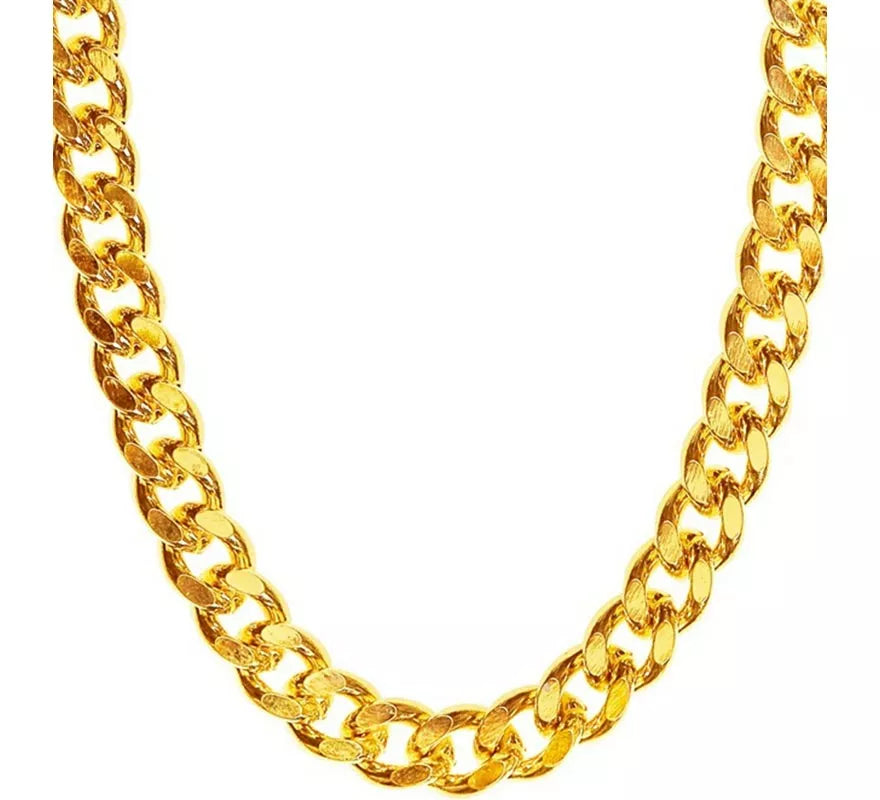 Translation missing: es.Collar de Rapero dorado de 60 cm