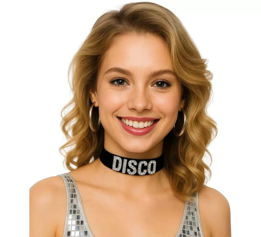 Translation missing: it.Collar Disco negro