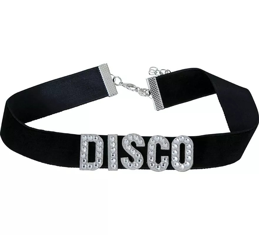 Collar Disco negro