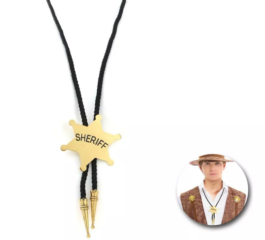 Translation missing: it.Collar Estrella Sheriff dorado