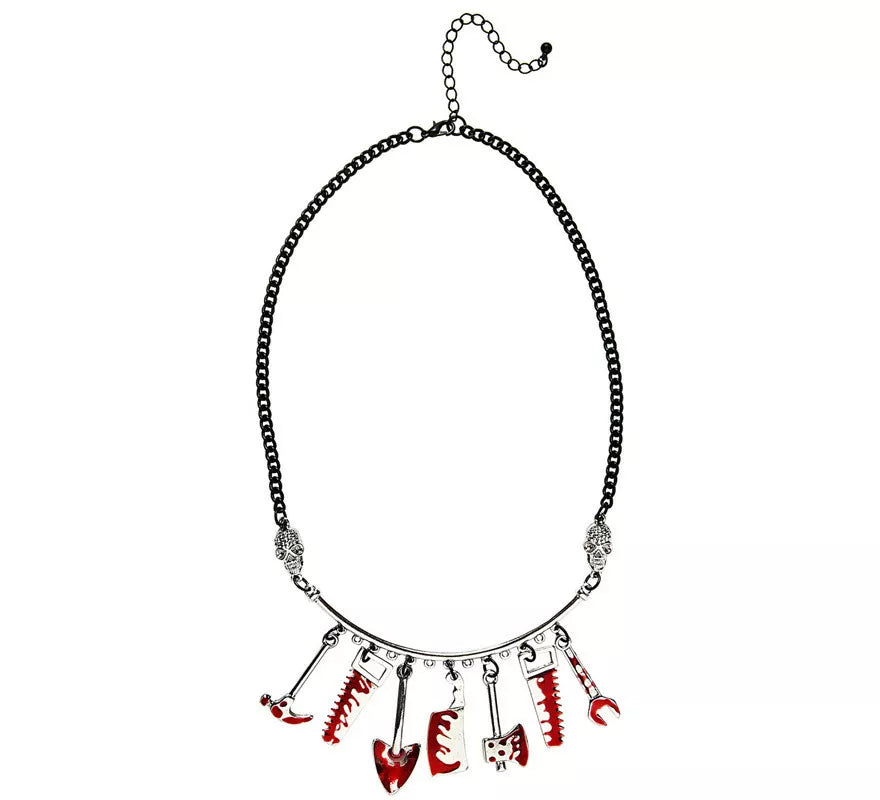Translation missing: it.Collar Halloween de Herramientas Ensangrentados