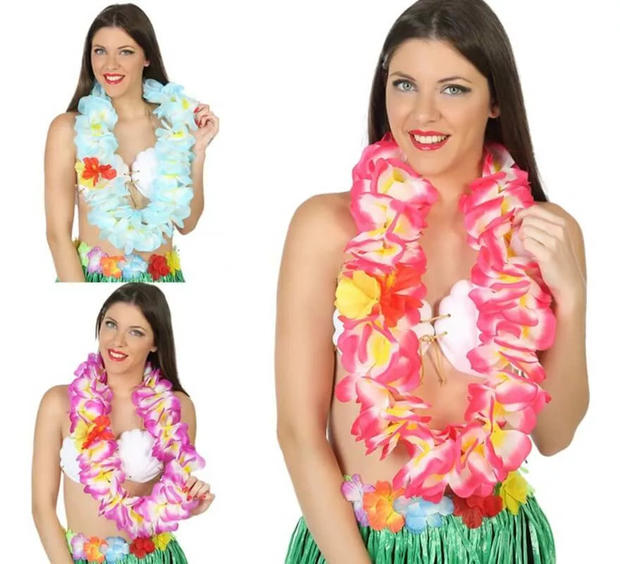 Translation missing: it.Collar Hawaiano ancho en 3 colores surtidos