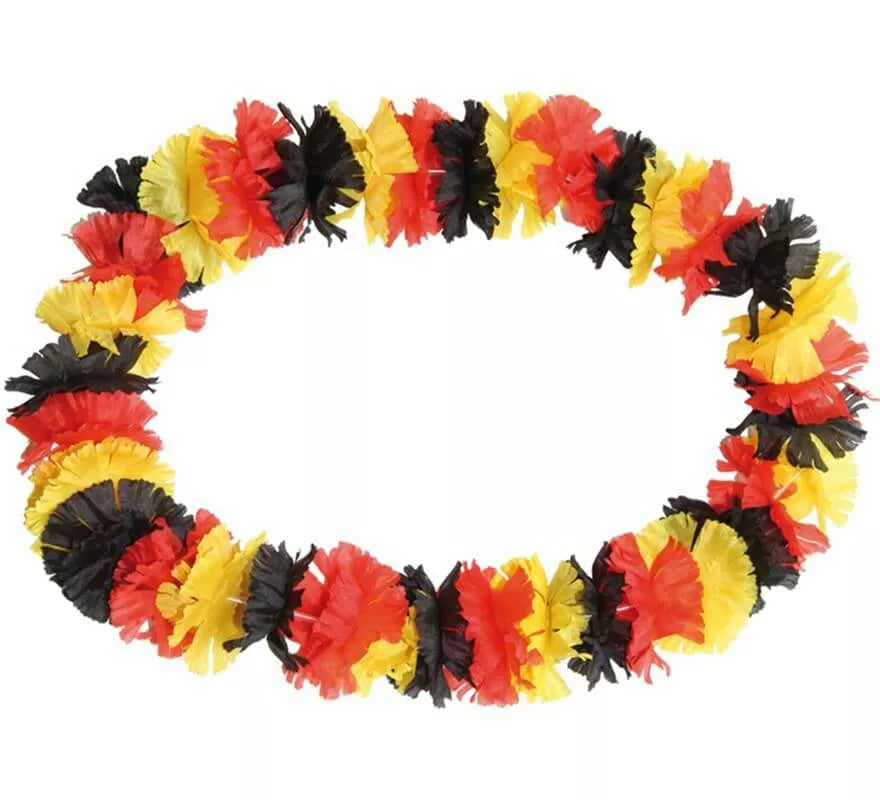 Translation missing: it.Collar Hawaiano colores de bandera de Alemania