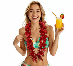 Collana hawaiana, 90 cm, in colori assortiti