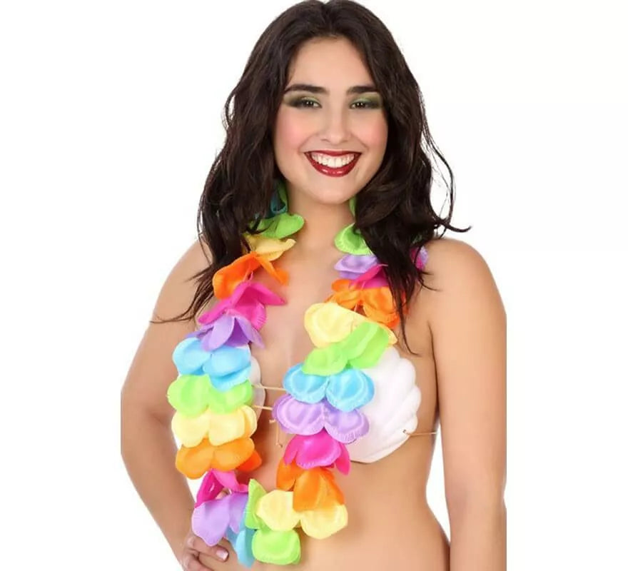 Translation missing: it.Collar Hawaiano Multicolor con Flores Grandes
