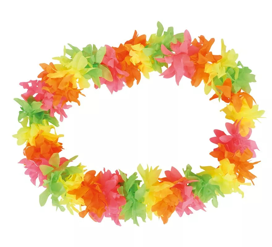 Translation missing: es.Collar Hawaiano Multicolor Neón
