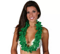Collar Hawaiano Verde Oscuro