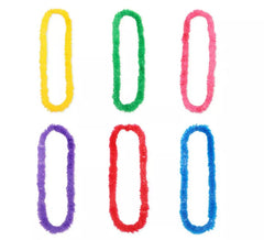 Collana Hawaii in plastica in colori assortiti