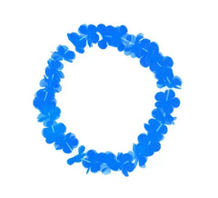collana Hawaii blu 46 cm
