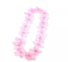 Collana Hawaii rosa tenue da 55 cm