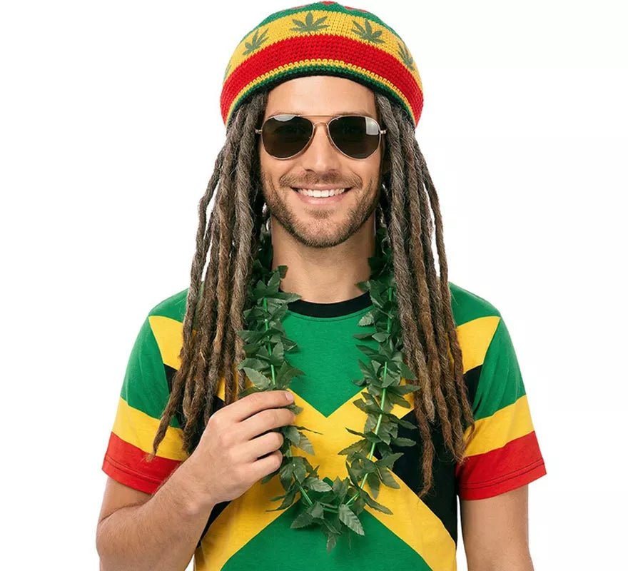 Translation missing: it.Collar Hojas de Marihuana adulto de 55 cm