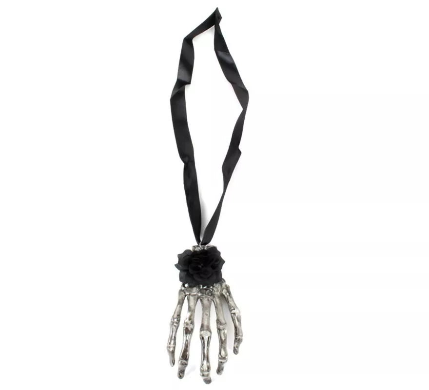 Collar Mano de Esqueleto