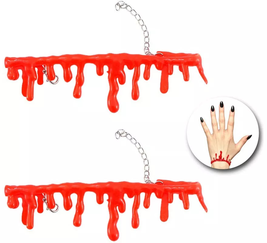 Translation missing: es.Collar y Pulsera de Sangre Chorreando