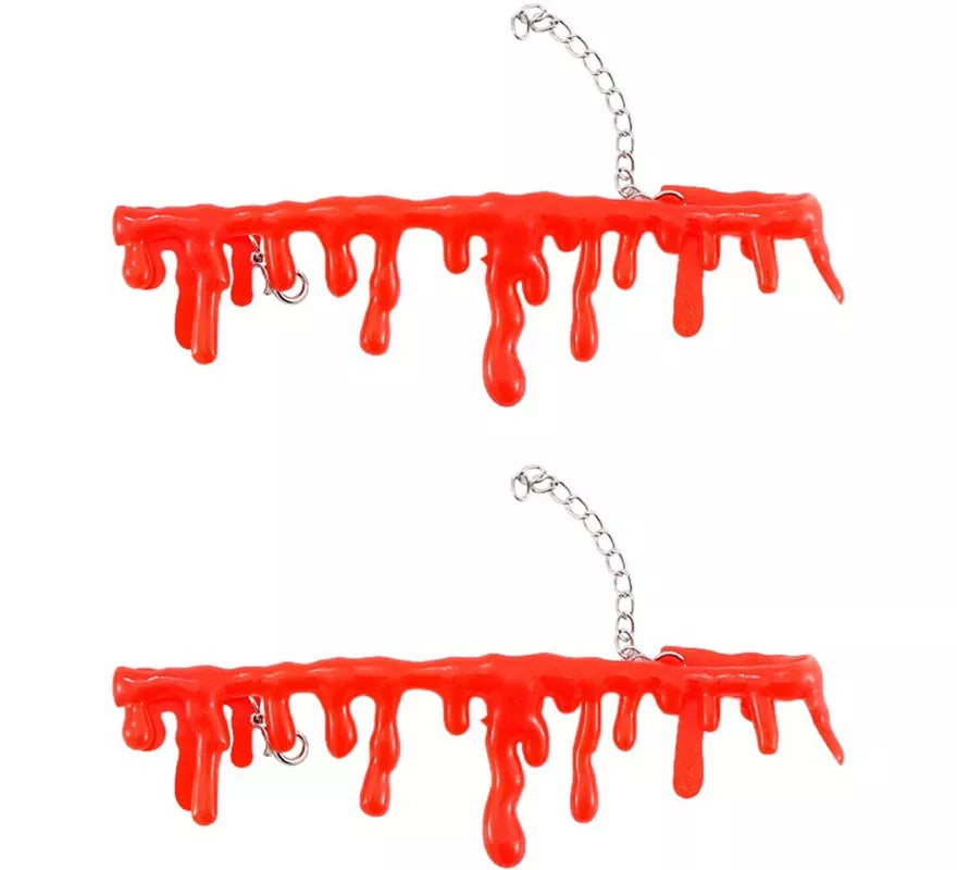 Translation missing: es.Collar y Pulsera de Sangre Chorreando