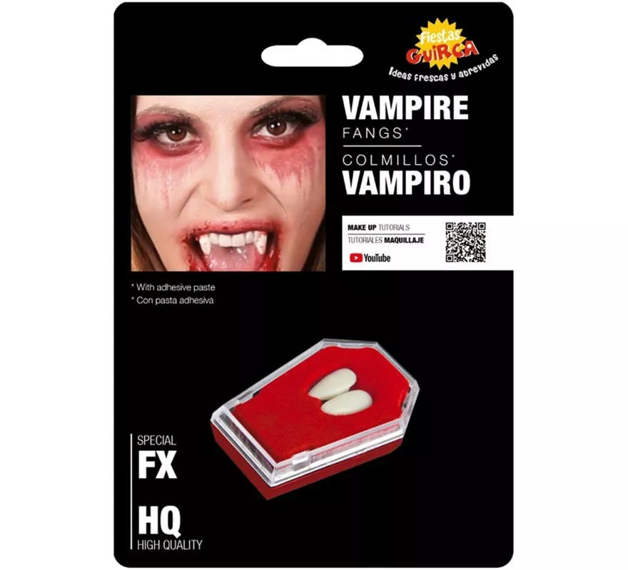 Translation missing: it.Colmillos de Vampiro con pasta adhesiva