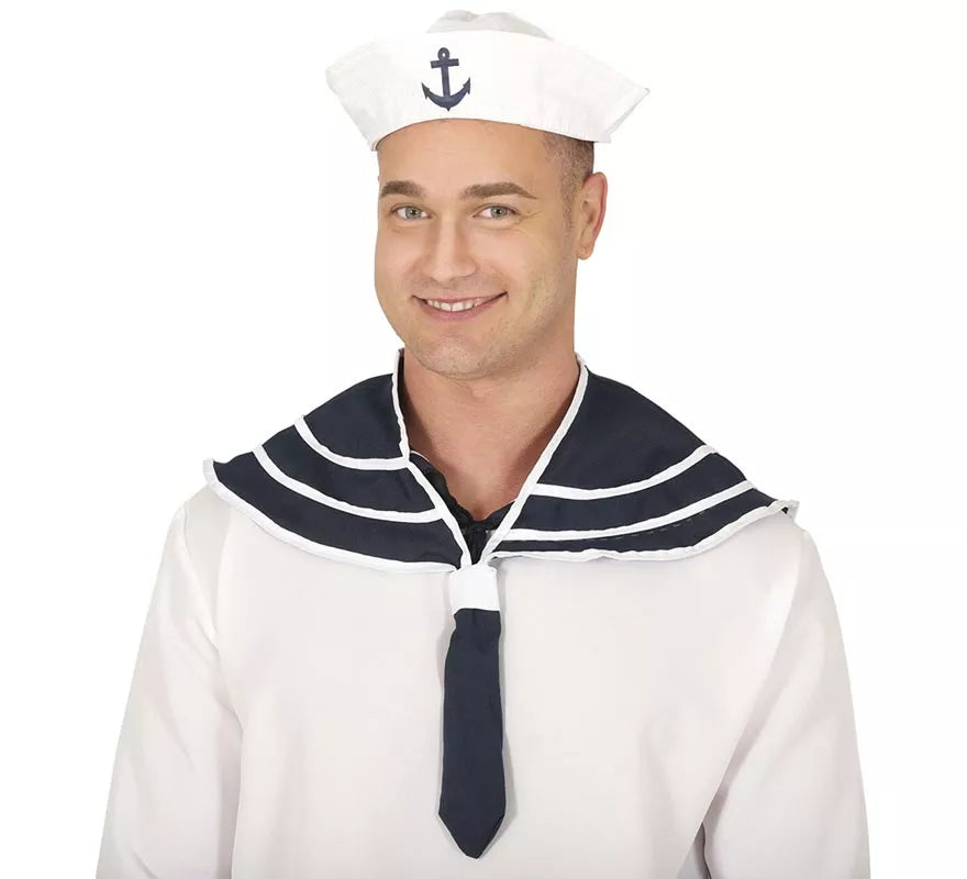 Conjunto de Marinero: gorro y pañuelo
