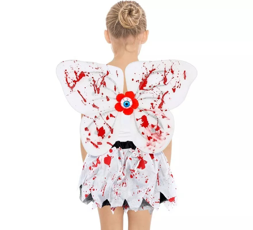 Conjunto Ensangrentado: Guantes, Alas y Tutú