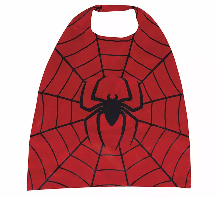 Translation missing: it.Conjunto Infantil Súper Araña: Antifaz y capa de 70 cms