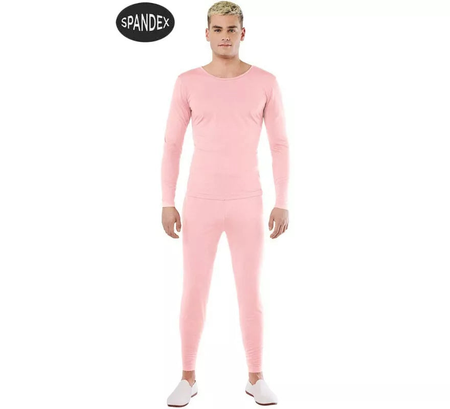 Translation missing: es.Conjunto Maillot Spandex en 2 piezas color Rosa hombre
