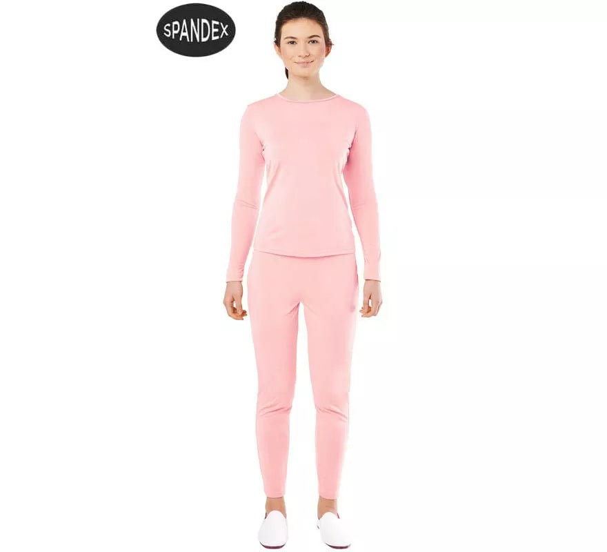 Translation missing: es.Conjunto Maillot Spandex en 2 piezas color Rosa mujer