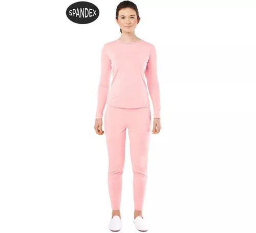 Conjunto Maillot Spandex en 2 piezas color Rosa mujer
