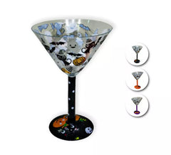 Bicchiere Cocktail Halloween nei modelli assortiti 12x8x18 cm