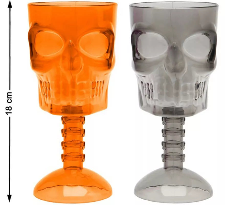 Translation missing: it.Copa de Esqueleto en 2 Colores surtidos 18 cm