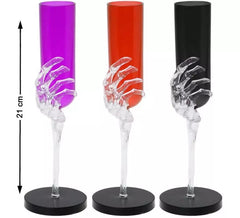 Coppa scheletro in 3 colori assortiti 21 cm