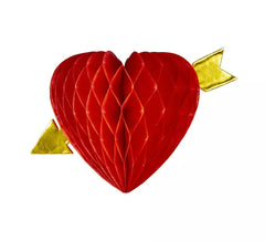 Freccia Cuore a Forma di Favo di 13 cm/dm