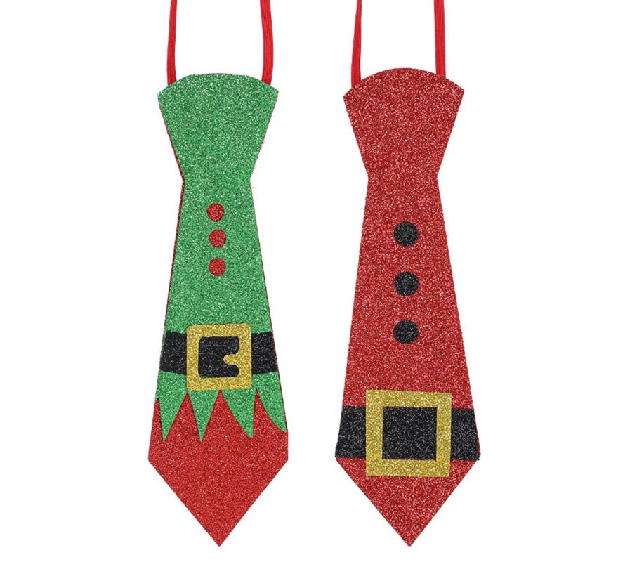 Translation missing: it.Corbata Cinturones de Papá Noel y Elfo en modelos surtidos de 8,5X24 cm