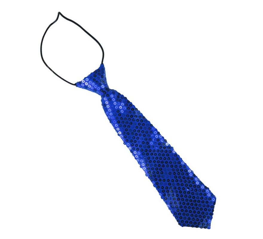 Translation missing: it.Corbata con lentejuelas infantil de 30 cm en varios colores