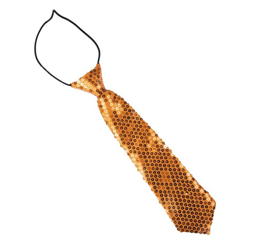 Translation missing: it.Corbata con lentejuelas infantil de 30 cm en varios colores