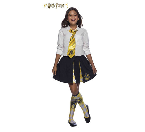 Corbata de Hufflepuff Harry Potter Deluxe para niña