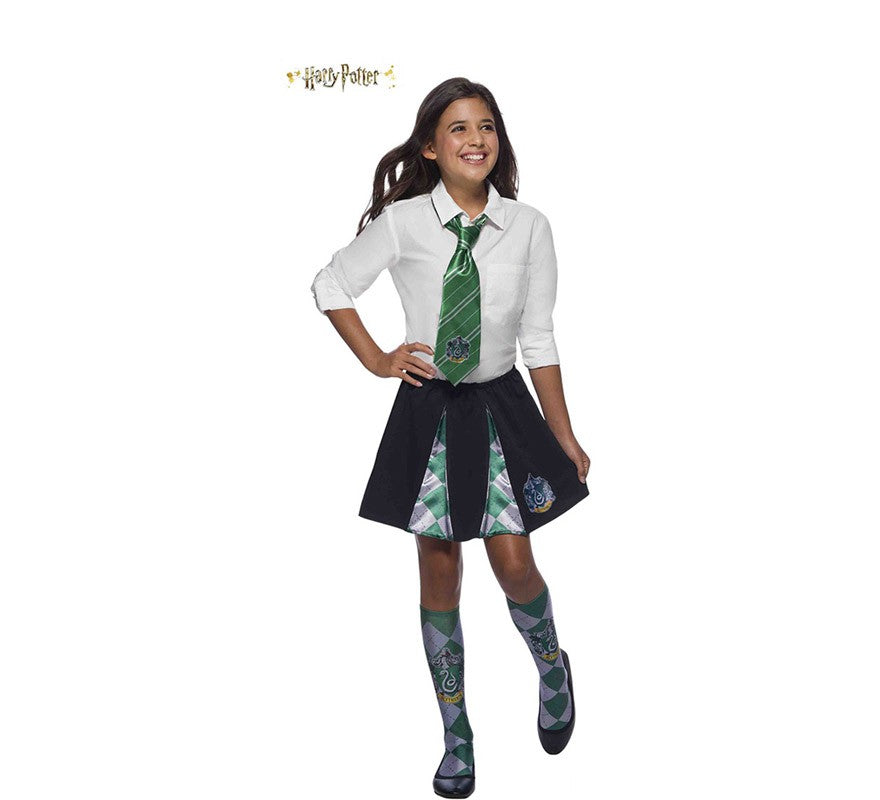 Translation missing: it.Corbata de Slytherin Harry Potter Deluxe para niños