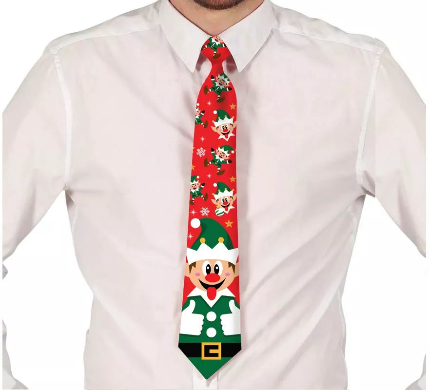 Translation missing: it.Corbata Estampada de Elfo de 45 cm