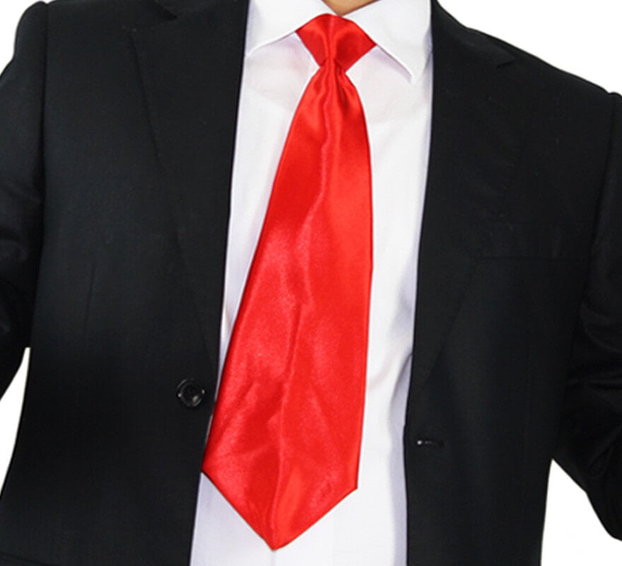 Translation missing: it.Corbata Roja de Presidente Americano 50 cm para adultos