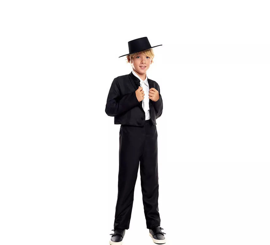 Translation missing: it.Cordobés Negro Elegante para niño