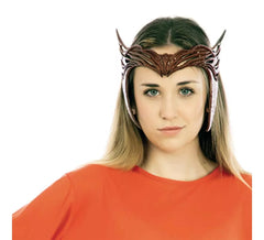 Corona della strega cattiva rossa