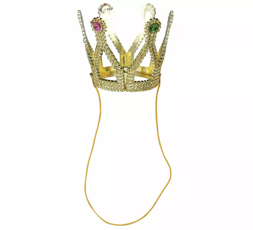 Translation missing: it.Corona de Reina Oro y Piedras