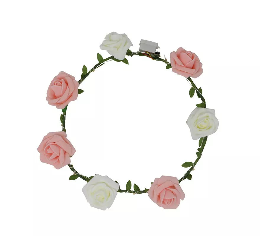 Translation missing: it.Corona de Rosas con Luz